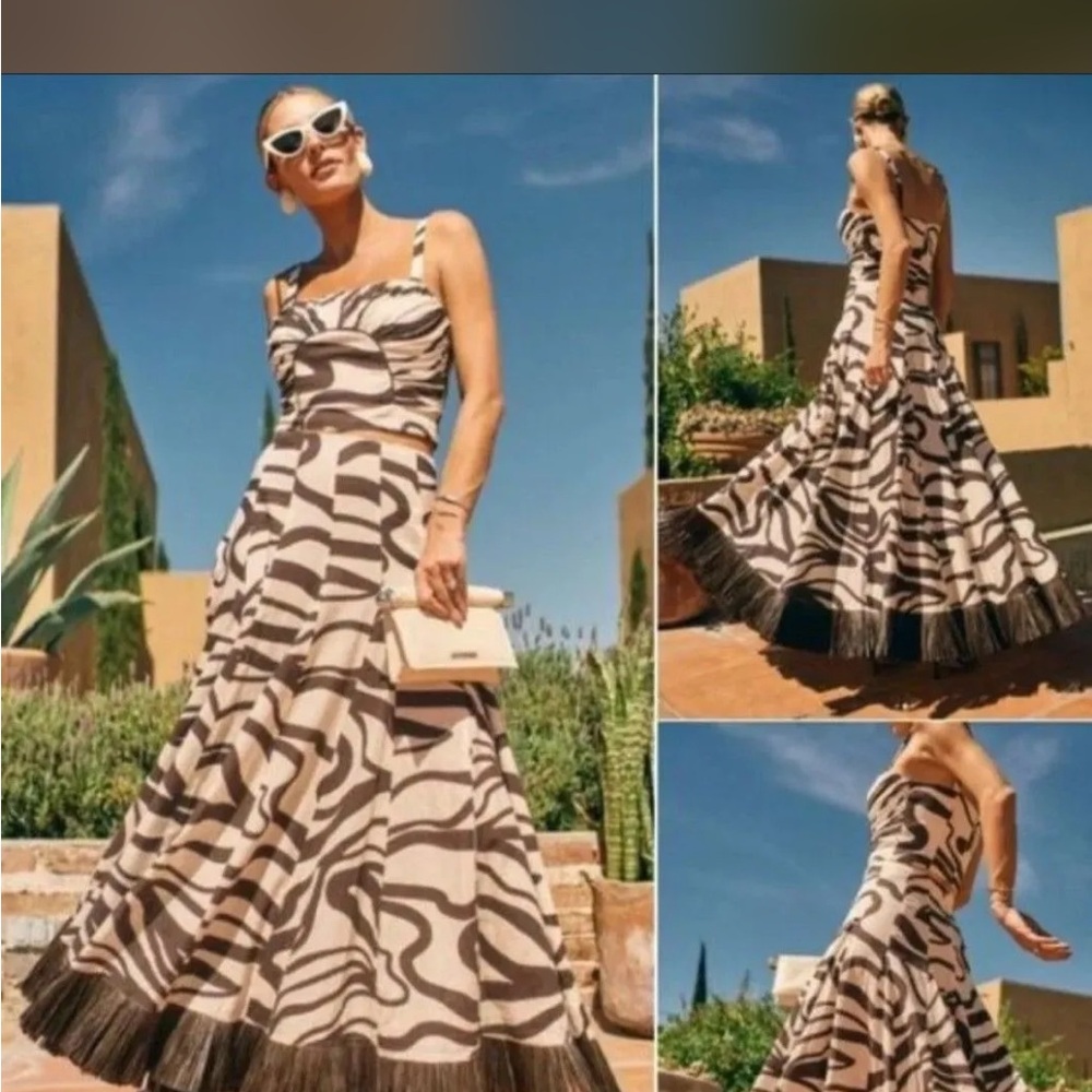 Antonio Melani x M.G. Style Somers Swirl Print Two-Piece